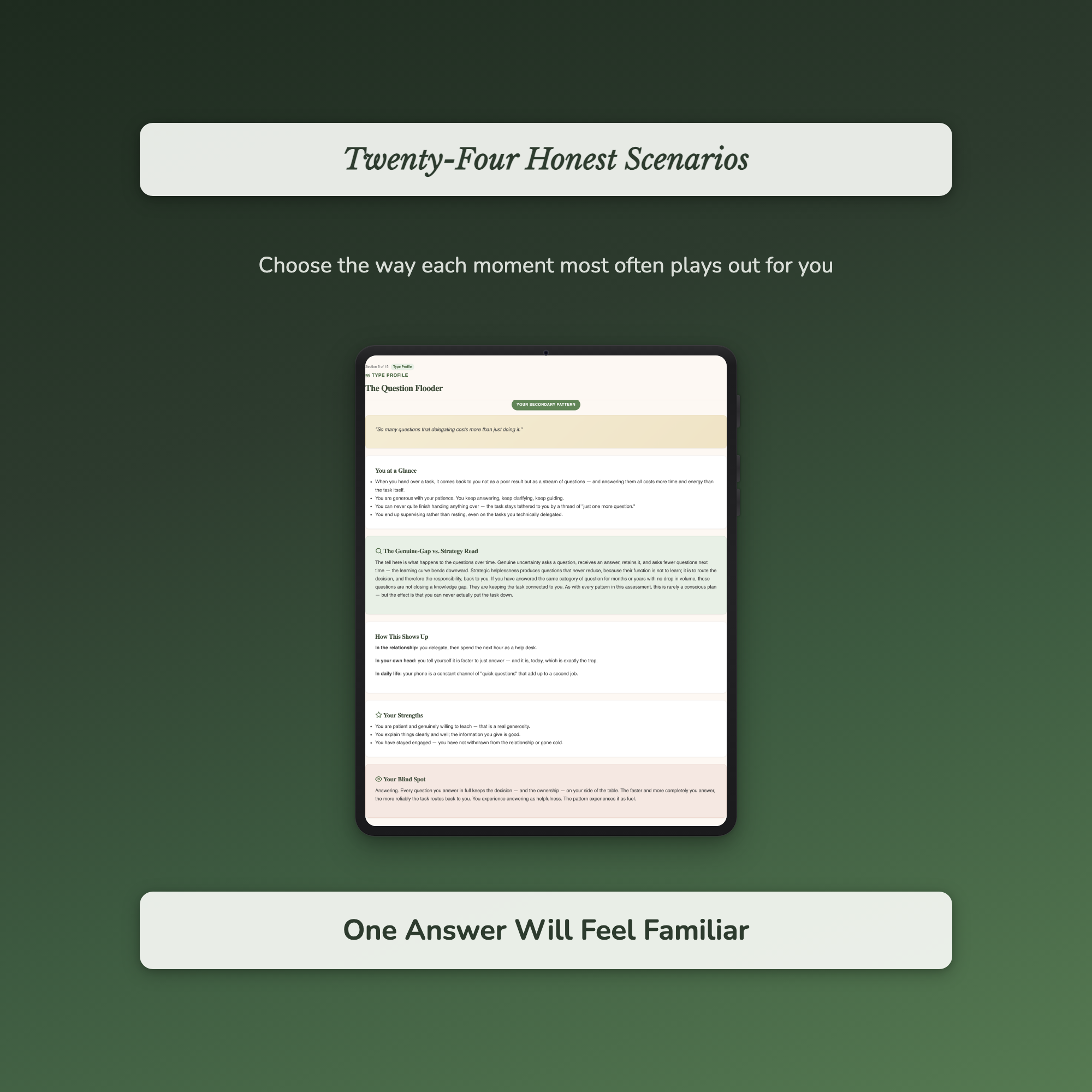 Weaponized Incompetence Quiz & Workbook – Can't or Won't – Interactive Self-Assessment