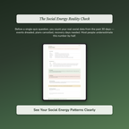 Social Battery Profile — sample interactive page