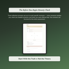 Emotional Availability Profile — sample interactive page