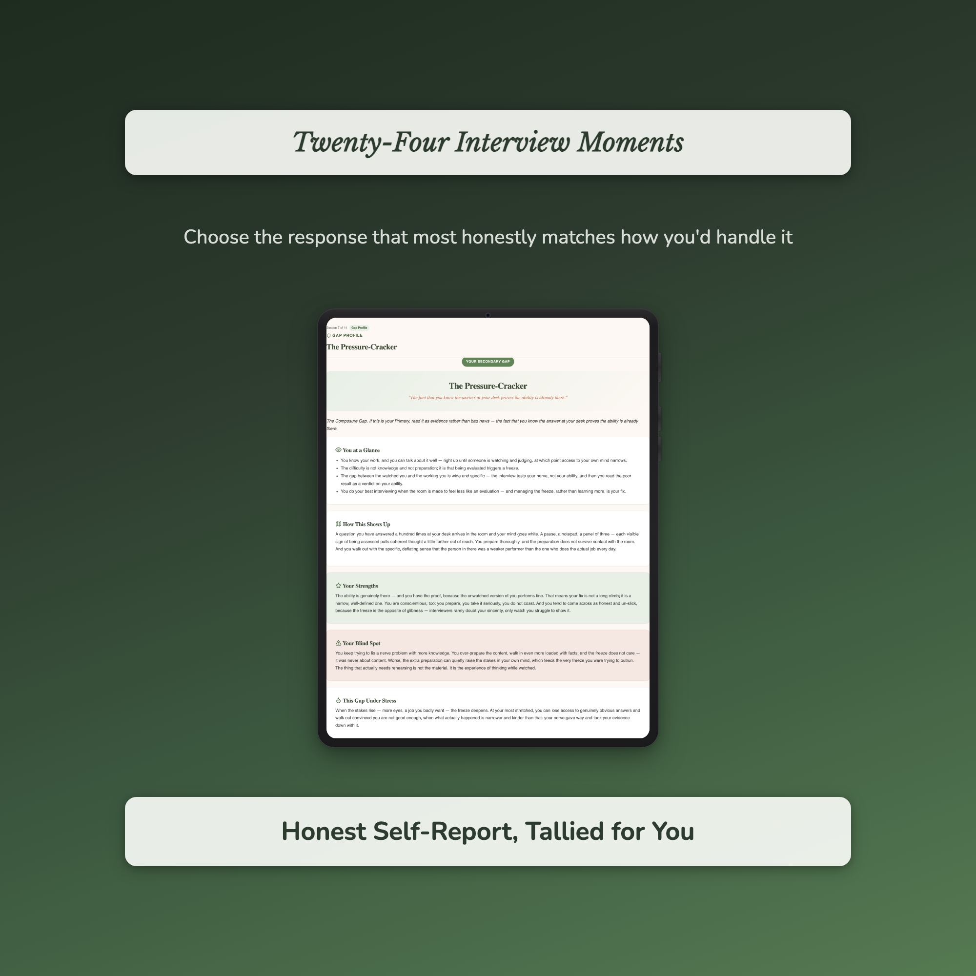 Interview Prep Quiz & Workbook – How Ready Are You? – Interactive Self-Assessment