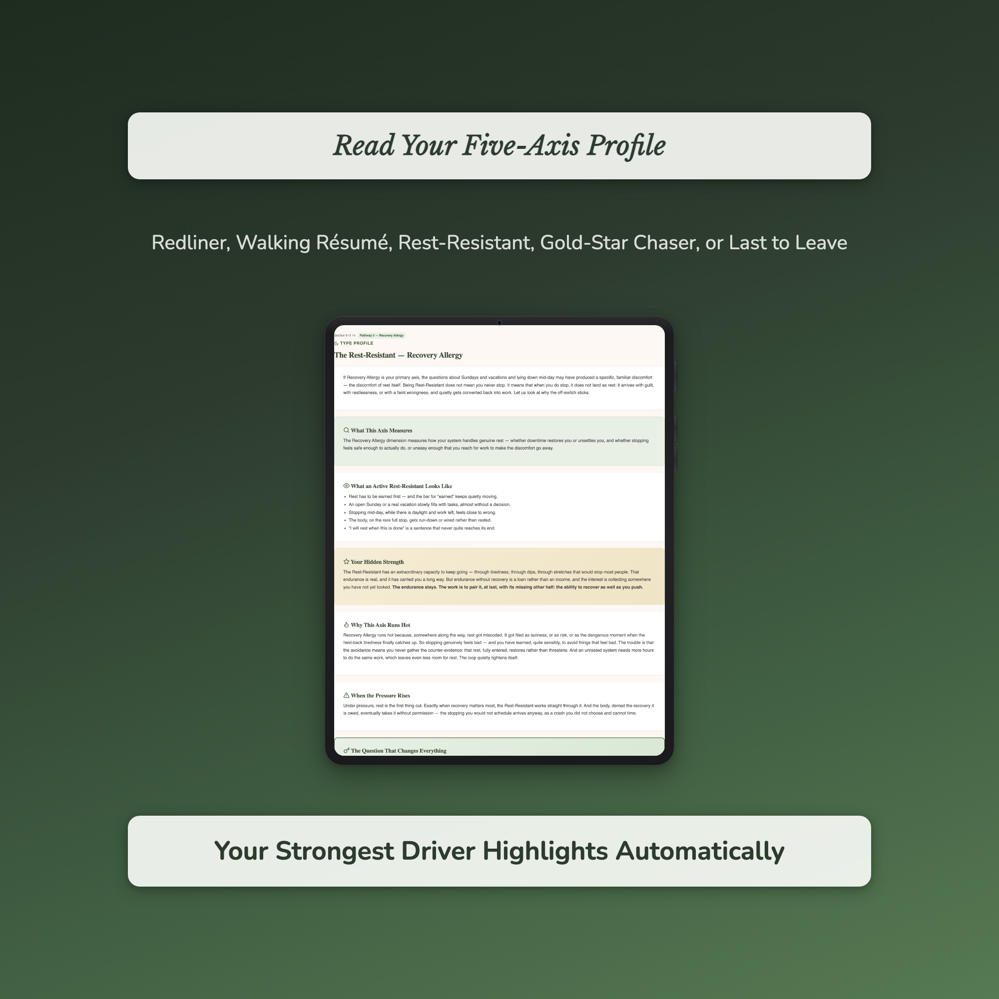 Workaholic Quiz & Workbook – Why You Can't Put Work Down – Interactive Self-Assessment