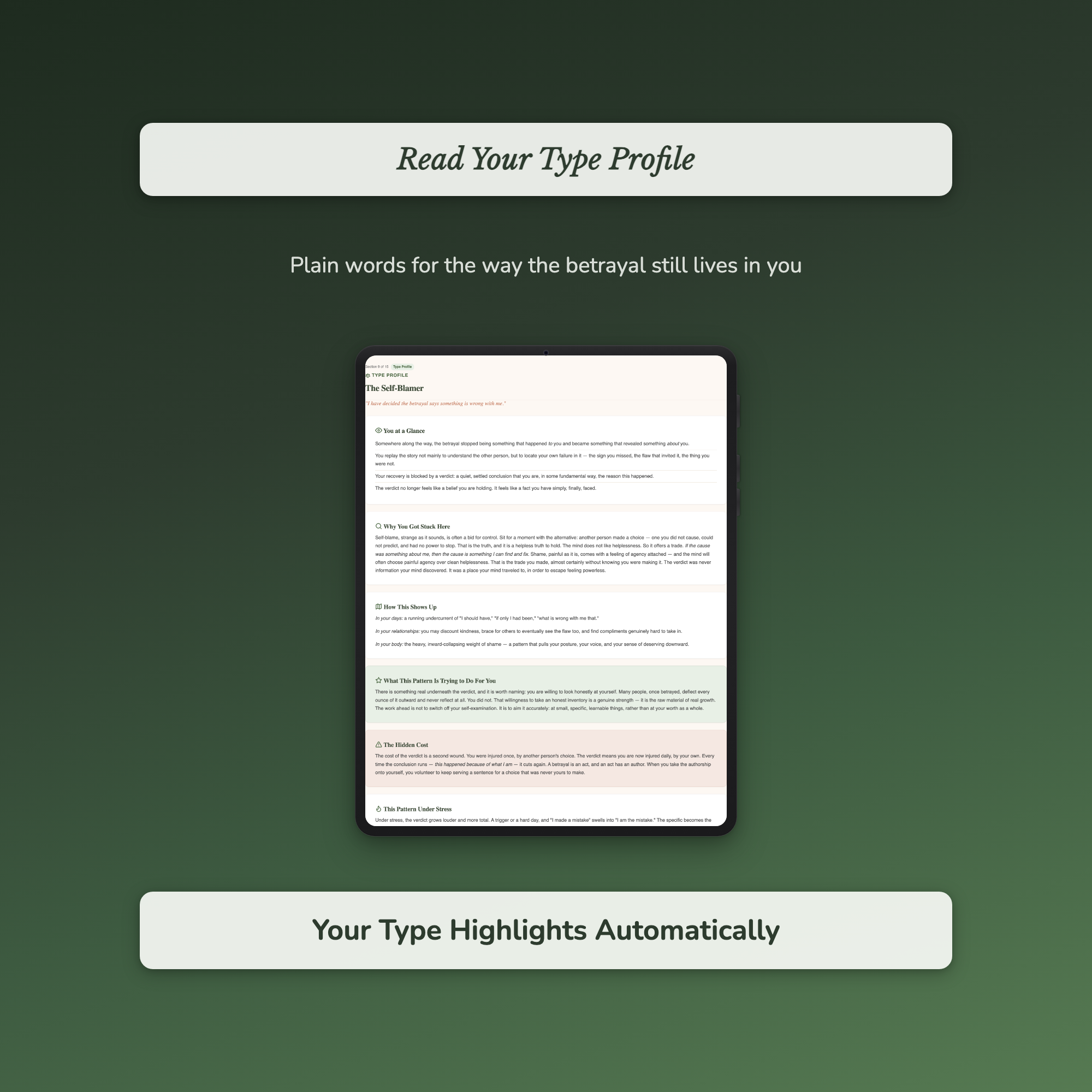Betrayal Quiz & Workbook – Why Am I Still Not Over It? – Interactive Self-Assessment
