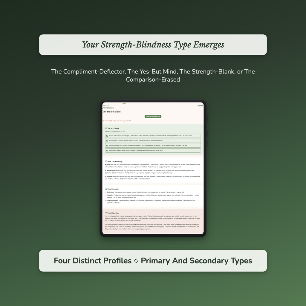 Inner Critic Quiz — sample auto-scoring quiz