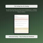 Emotional Eating Workbook & 40-Day Guide — sample auto-scoring quiz