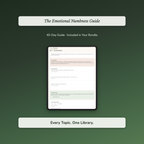 Emotional Numbness Bundle – Why You Feel Nothing Anymore – Interactive Digital Bundle