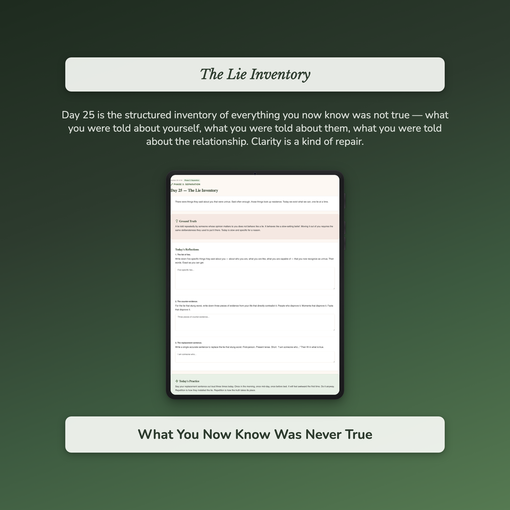 Toxic Relationship Recovery Workbook & 40-Day Guide — sample auto-scoring quiz