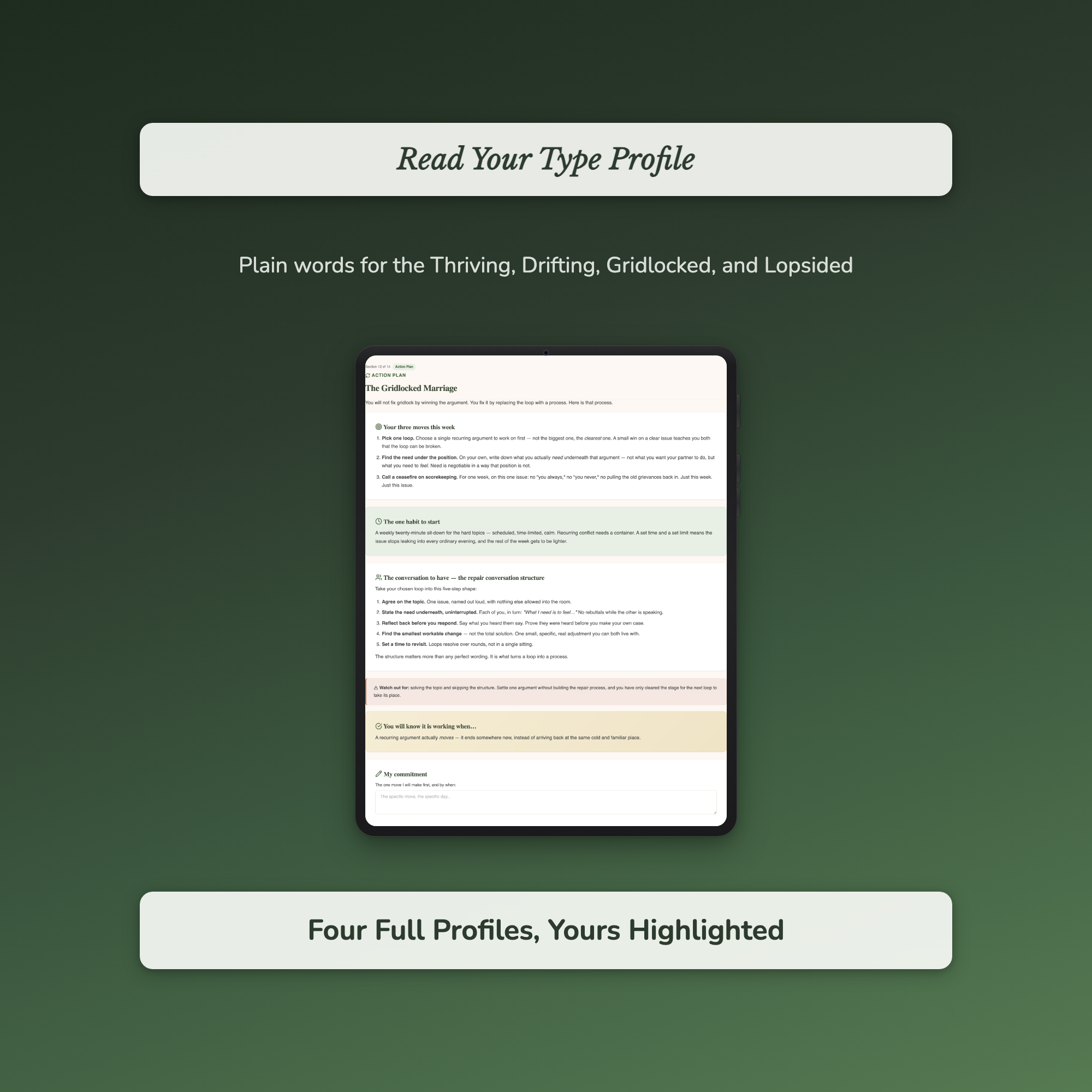 Marriage Quiz & Workbook – How Healthy Is Yours? – Interactive Self-Assessment