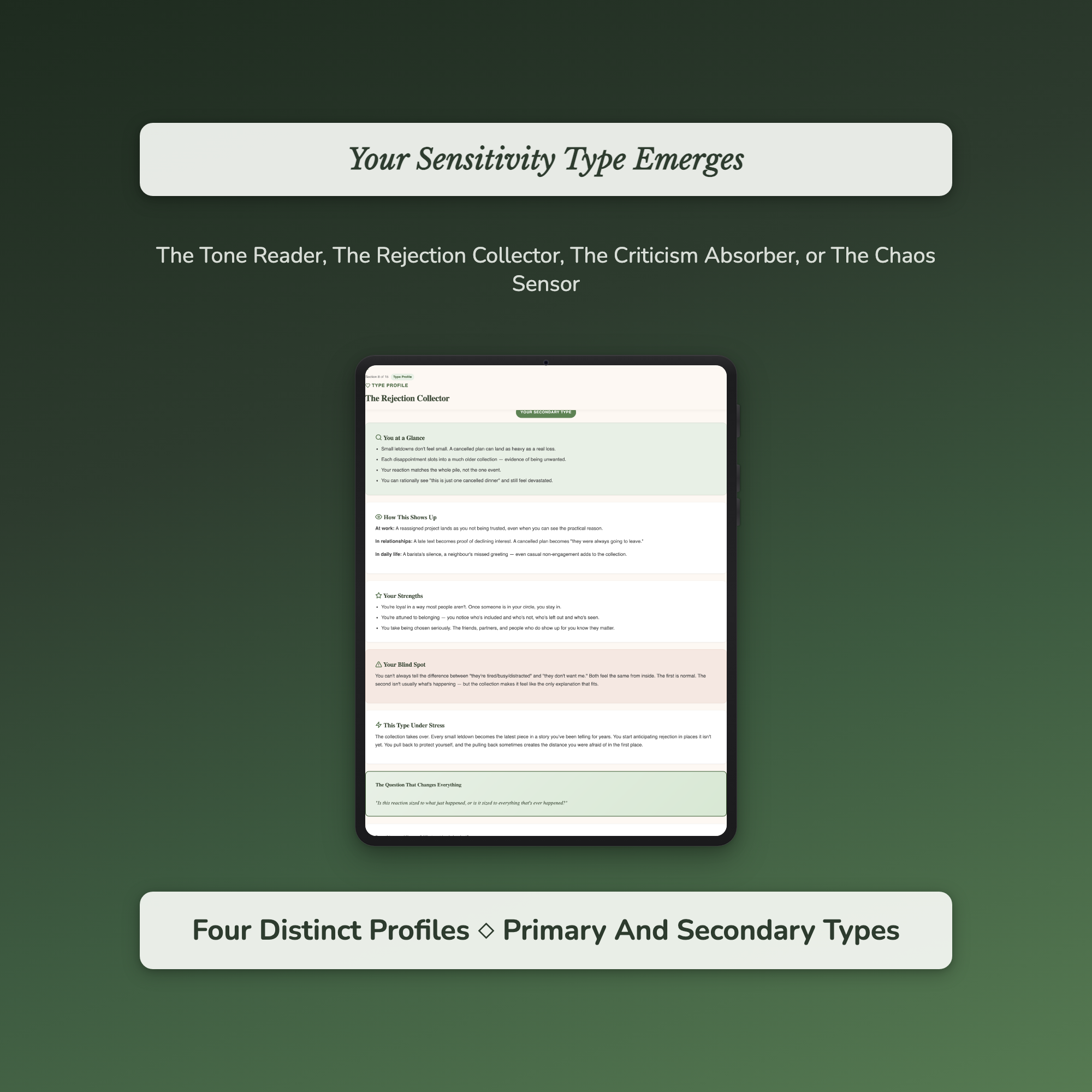Emotional Regulation Quiz — sample auto-scoring quiz