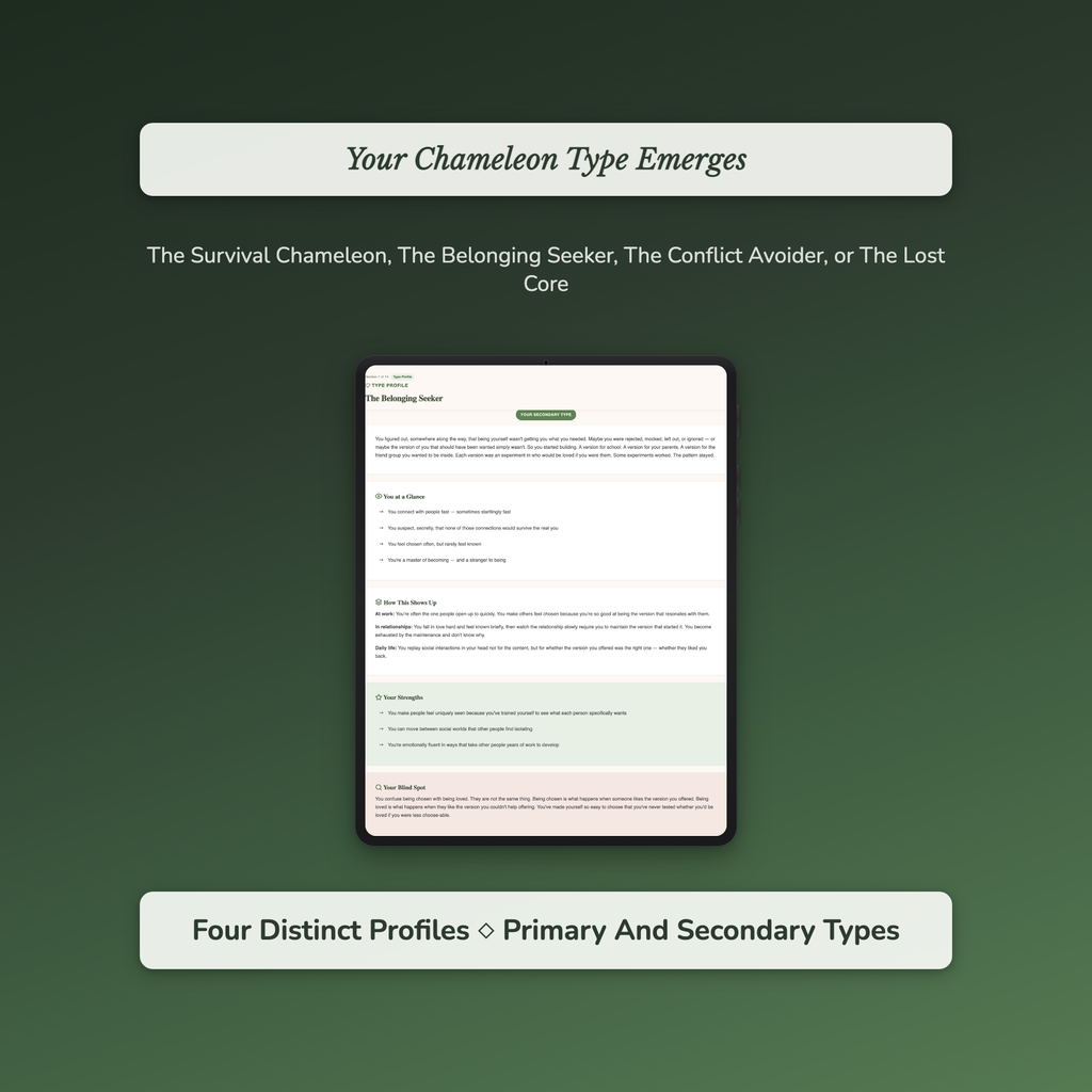 People Pleaser Quiz — sample auto-scoring quiz