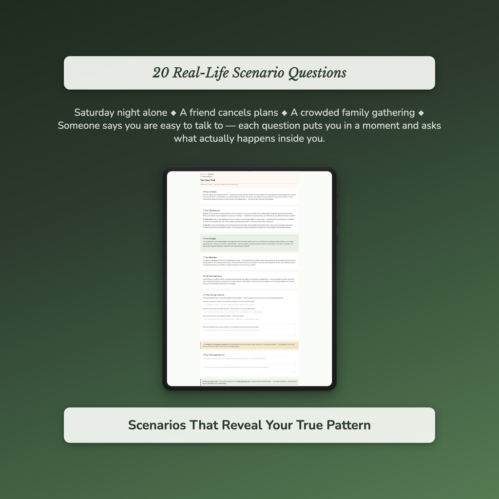 Loneliness Type Profile — sample auto-scoring quiz