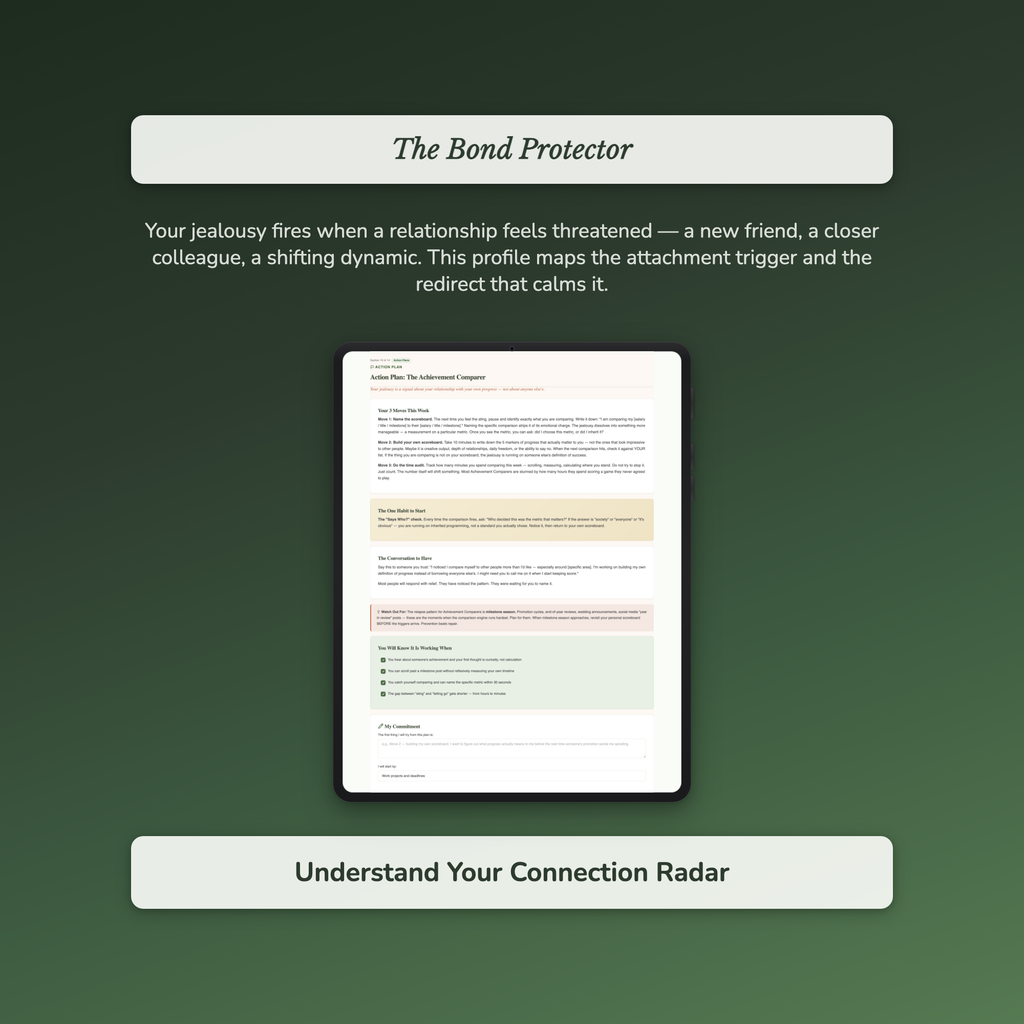Jealousy Trigger Profile — sample auto-scoring quiz