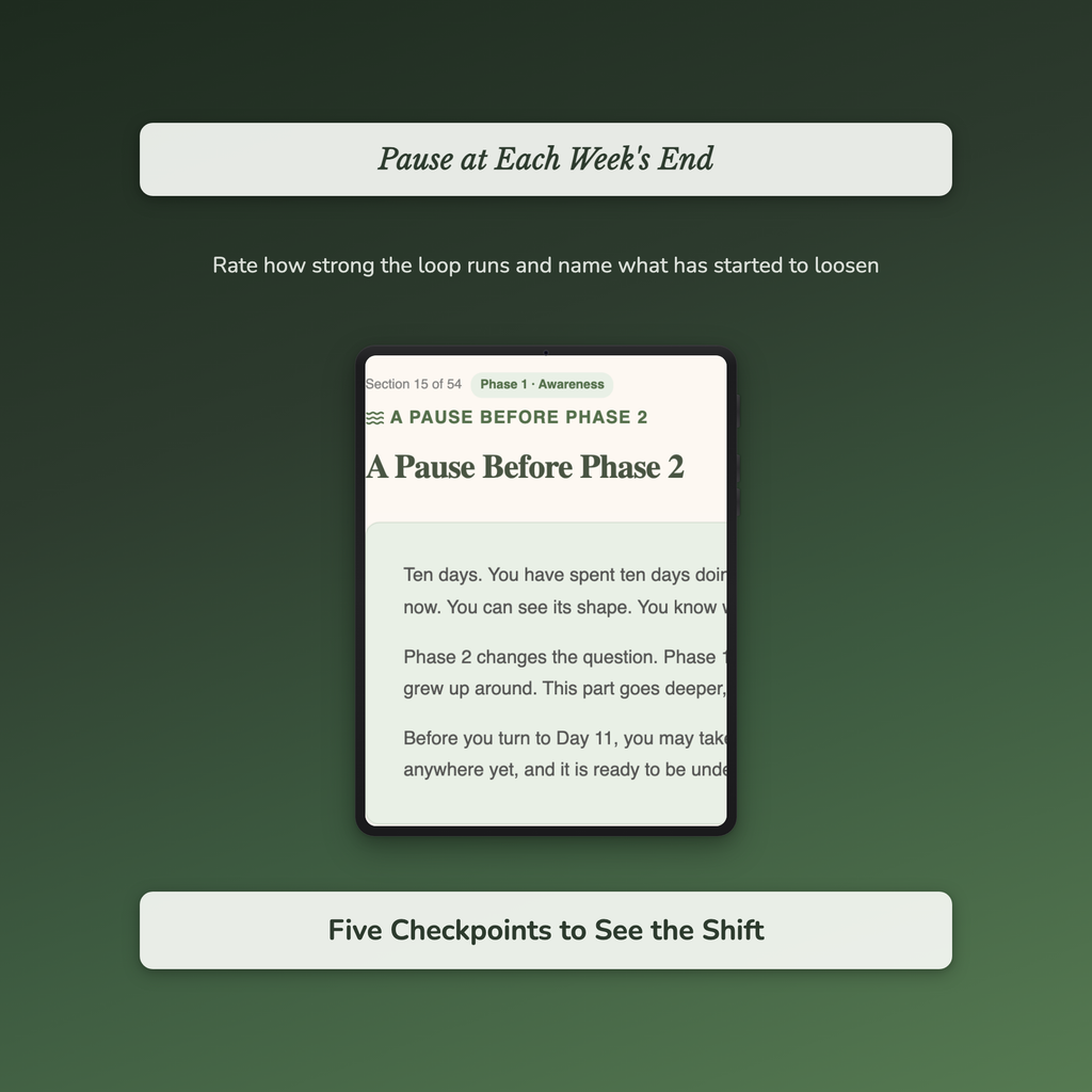 Limerence Workbook & 40-Day Journal – Let Go of the Loop – Interactive Digital Guide
