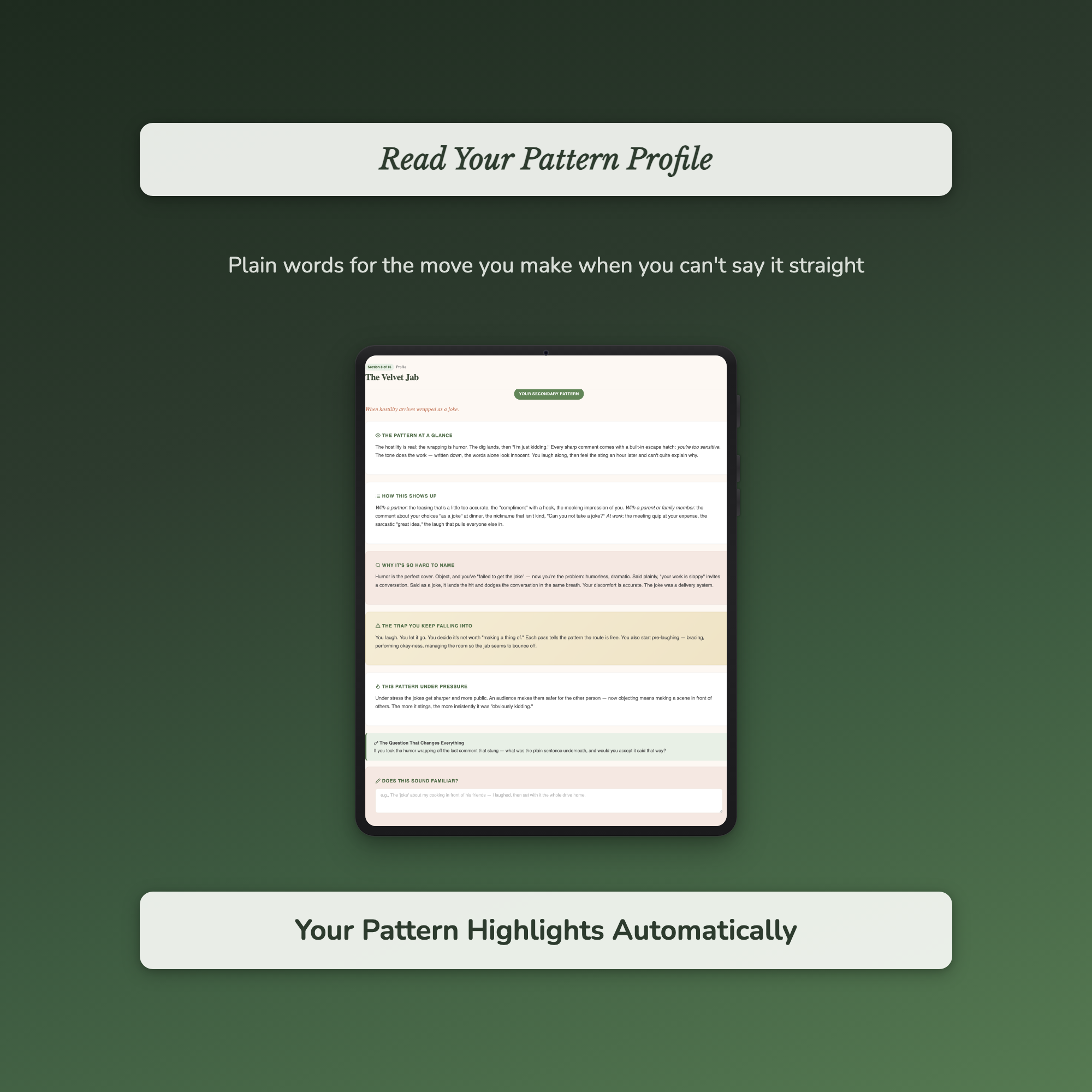 Passive Aggression Quiz & Workbook – Read the Signs – Interactive Self-Assessment