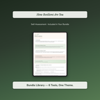 Resilience Bundle – Grit Adaptability Growth Mindset – Interactive Digital Bundle