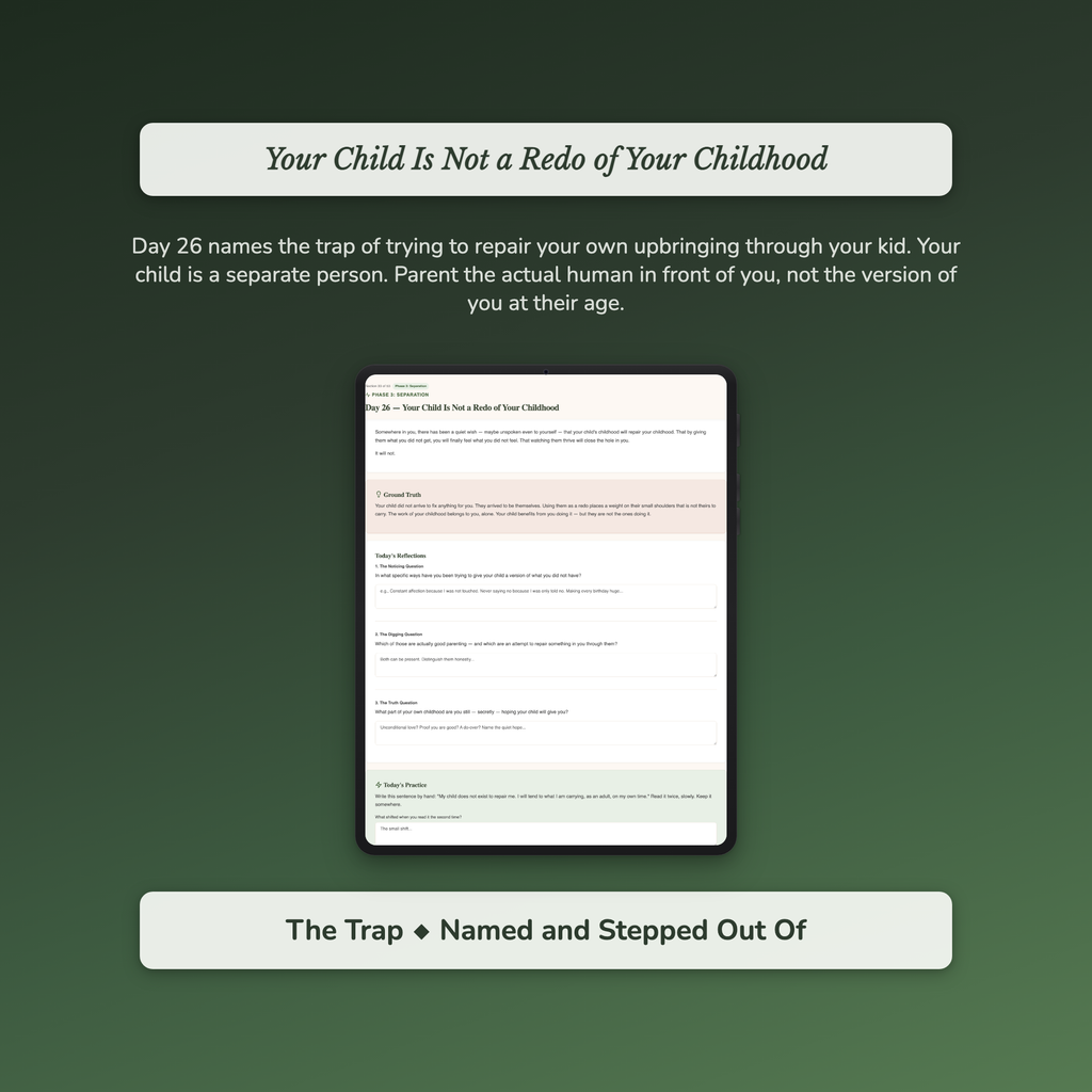 Parenting Workbook & 40-Day Guide — sample auto-scoring quiz