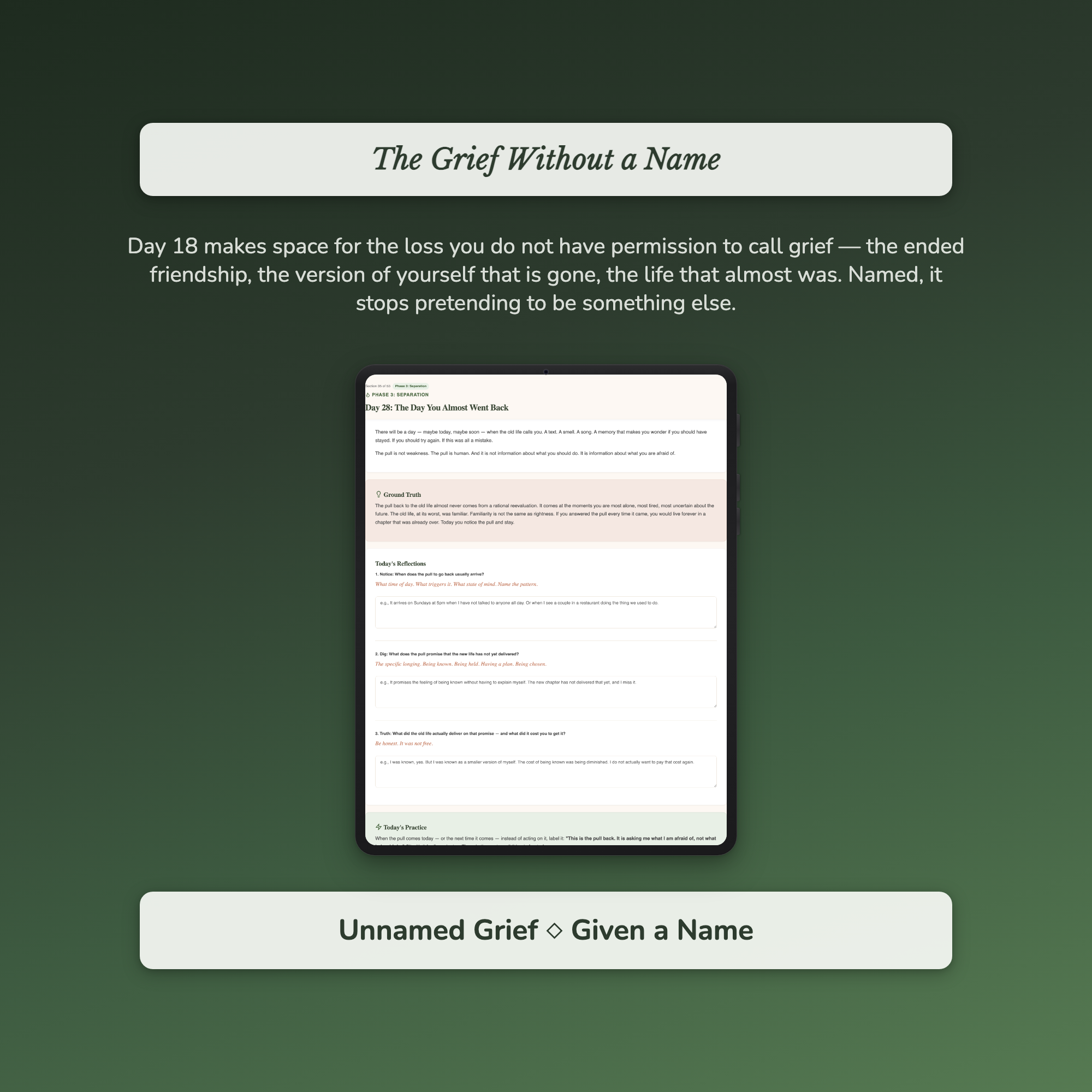 Fresh Start Workbook & 40-Day Guide — sample auto-scoring quiz