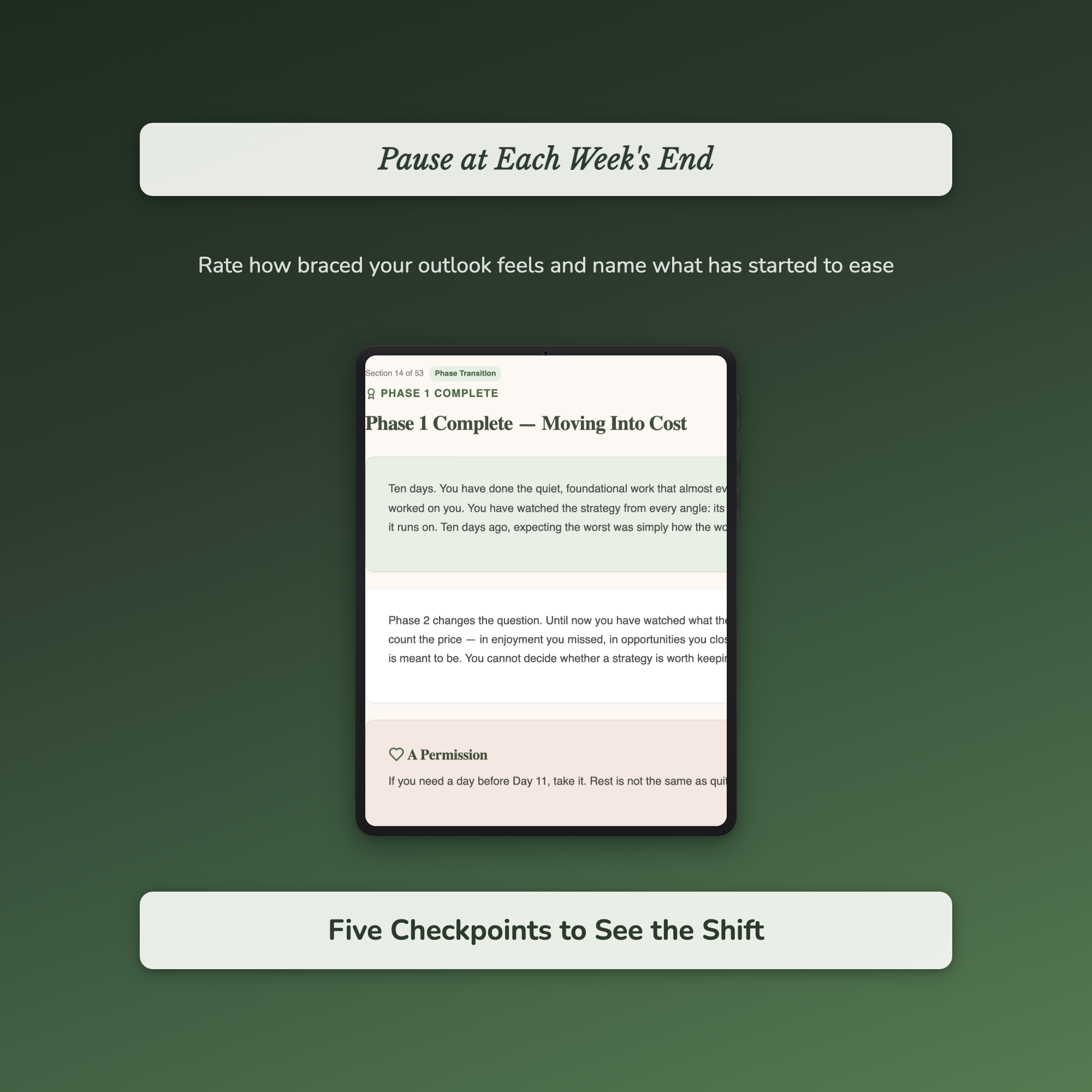 Pessimism Workbook & 40-Day Journal – Unlearn the Flinch – Interactive Digital Guide