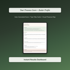 Leadership Presence Profile — sample auto-scoring quiz
