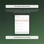 Procrastination Workbook & 40-Day Guide — sample auto-scoring quiz