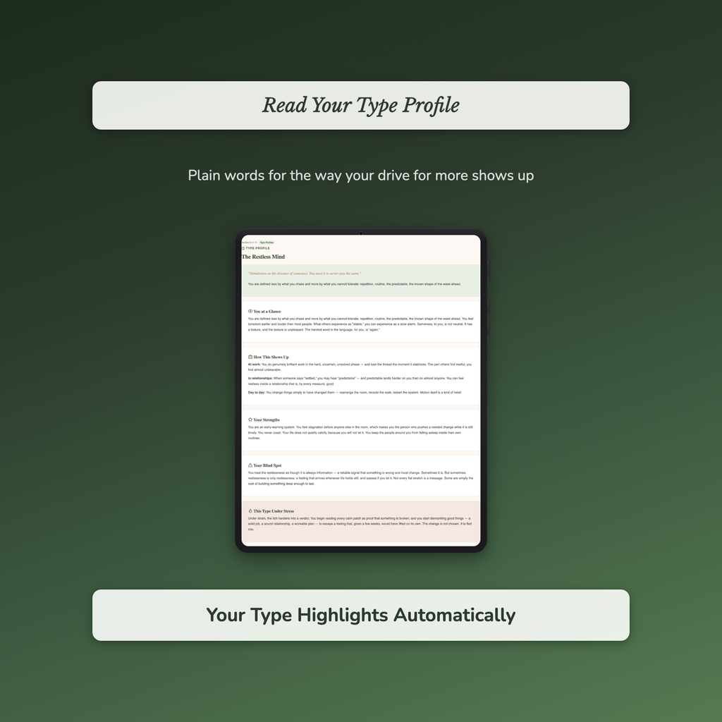 Sensation Seeking Quiz & Workbook – Calm Feels Like Boredom – Interactive Self-Assessment