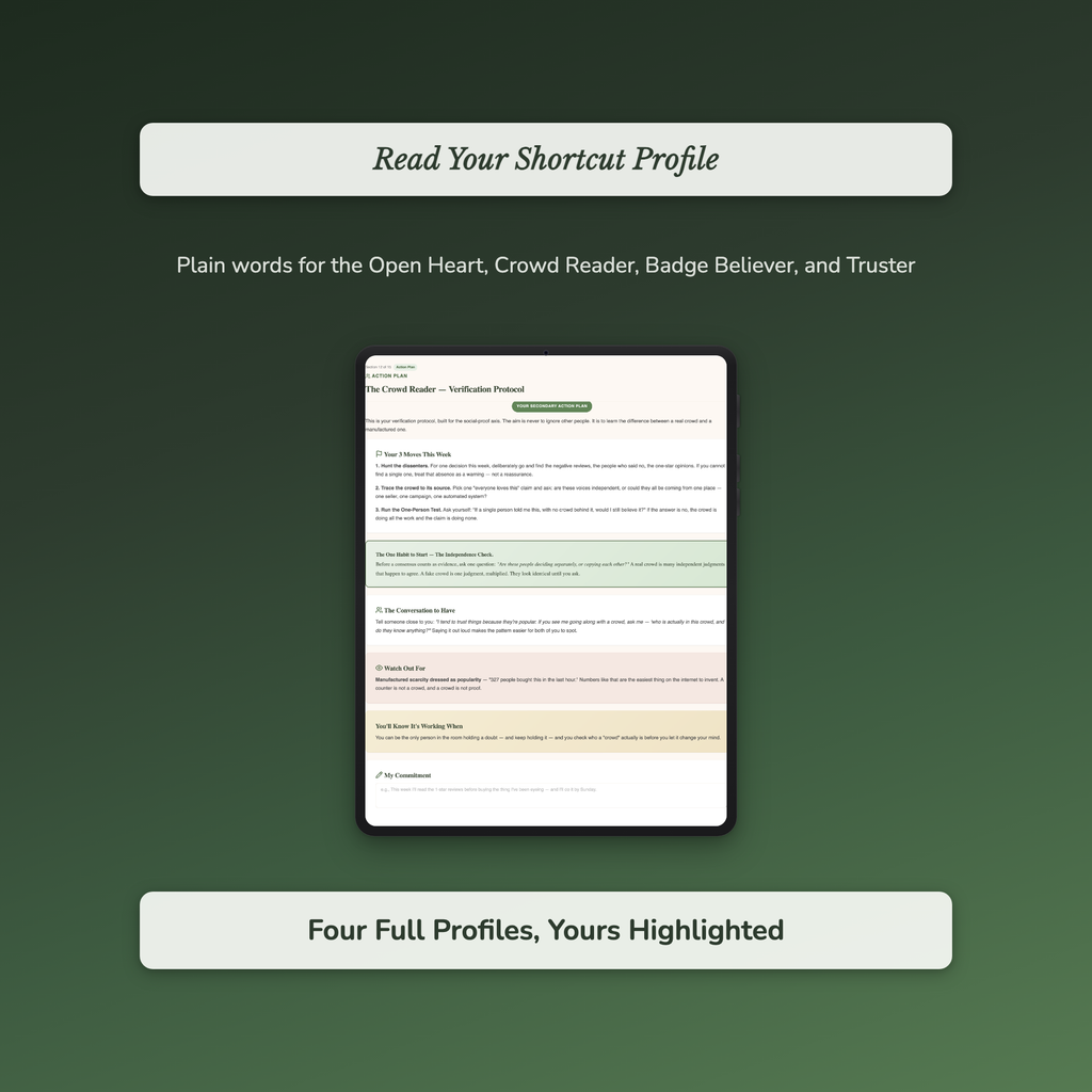 Trust Quiz & Workbook – Are You Too Easy to Fool? – Interactive Self-Assessment