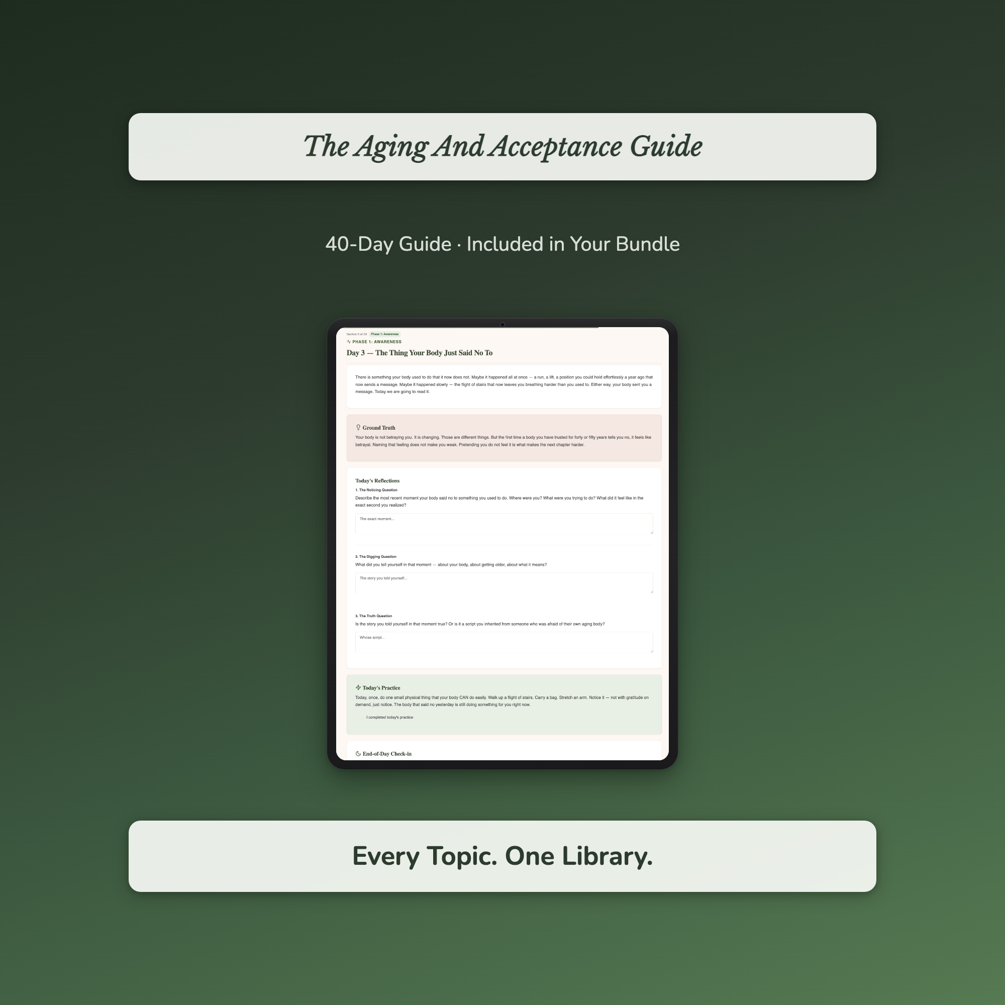 Midlife Crisis Bundle – Second Chapter & Life Pivot – Interactive Digital Bundle
