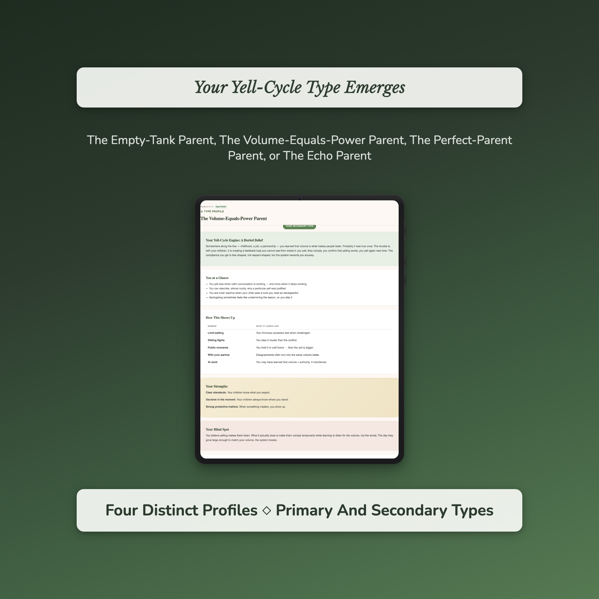 Anger Management Quiz — sample auto-scoring quiz
