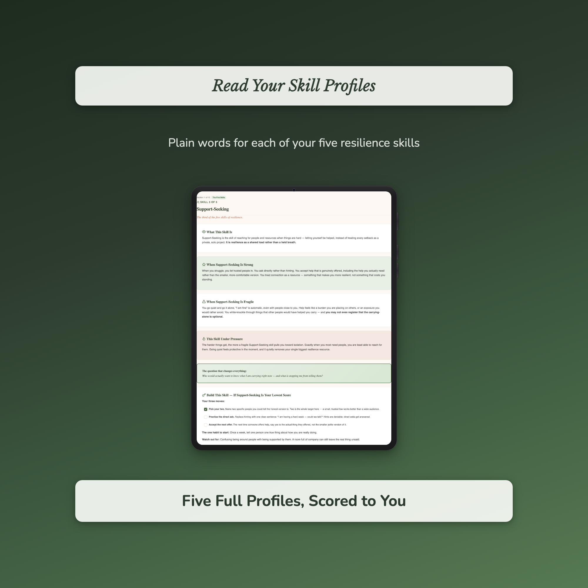 Resilience Quiz & Workbook – How Resilient Are You Really? – Interactive Self-Assessment