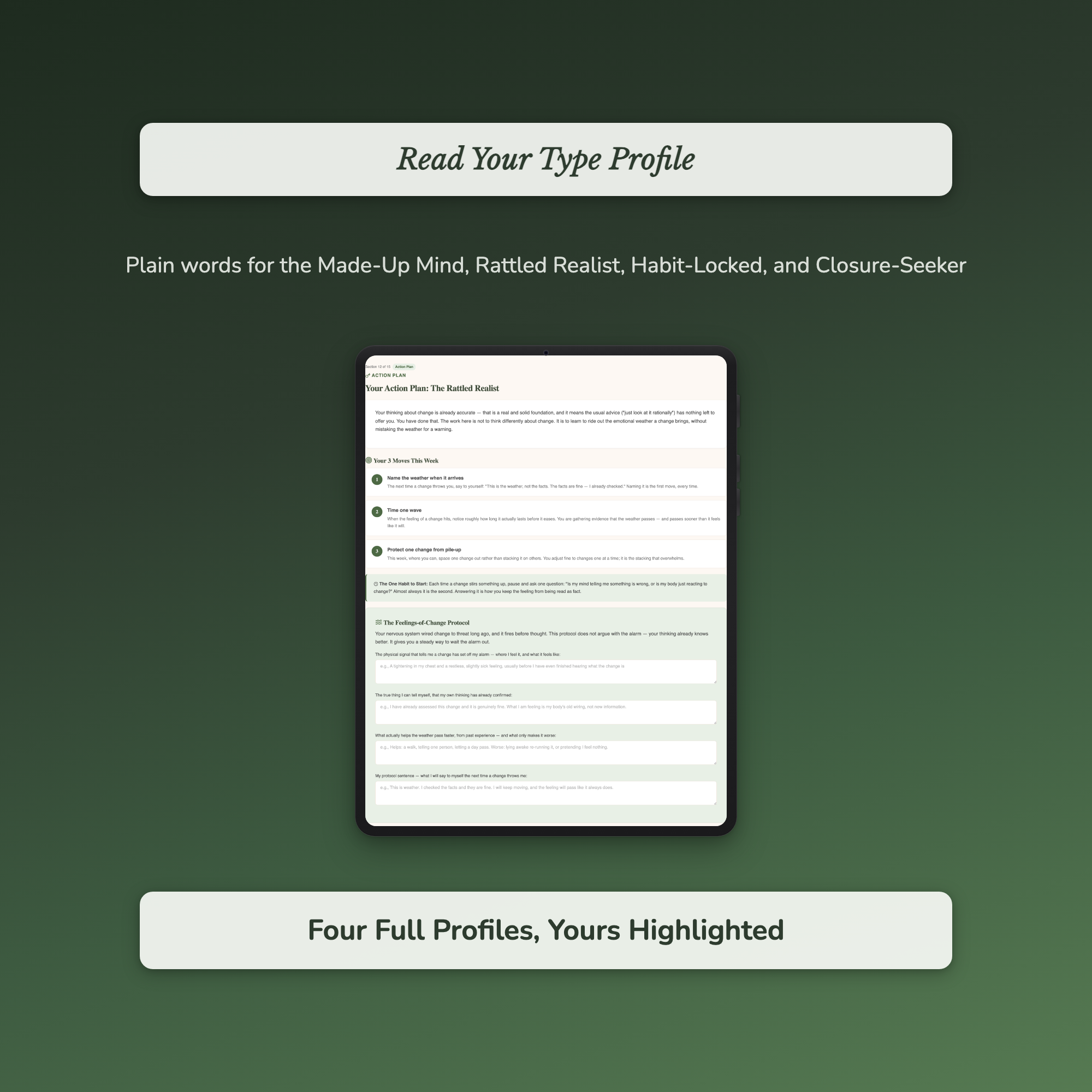 Change Quiz & Workbook – How Well Do You Handle Change? – Interactive Self-Assessment