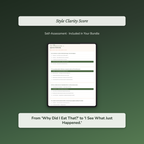 Emotional Eating Bundle – Body Image Mirror Work 8 Tools – Interactive Digital Bundle