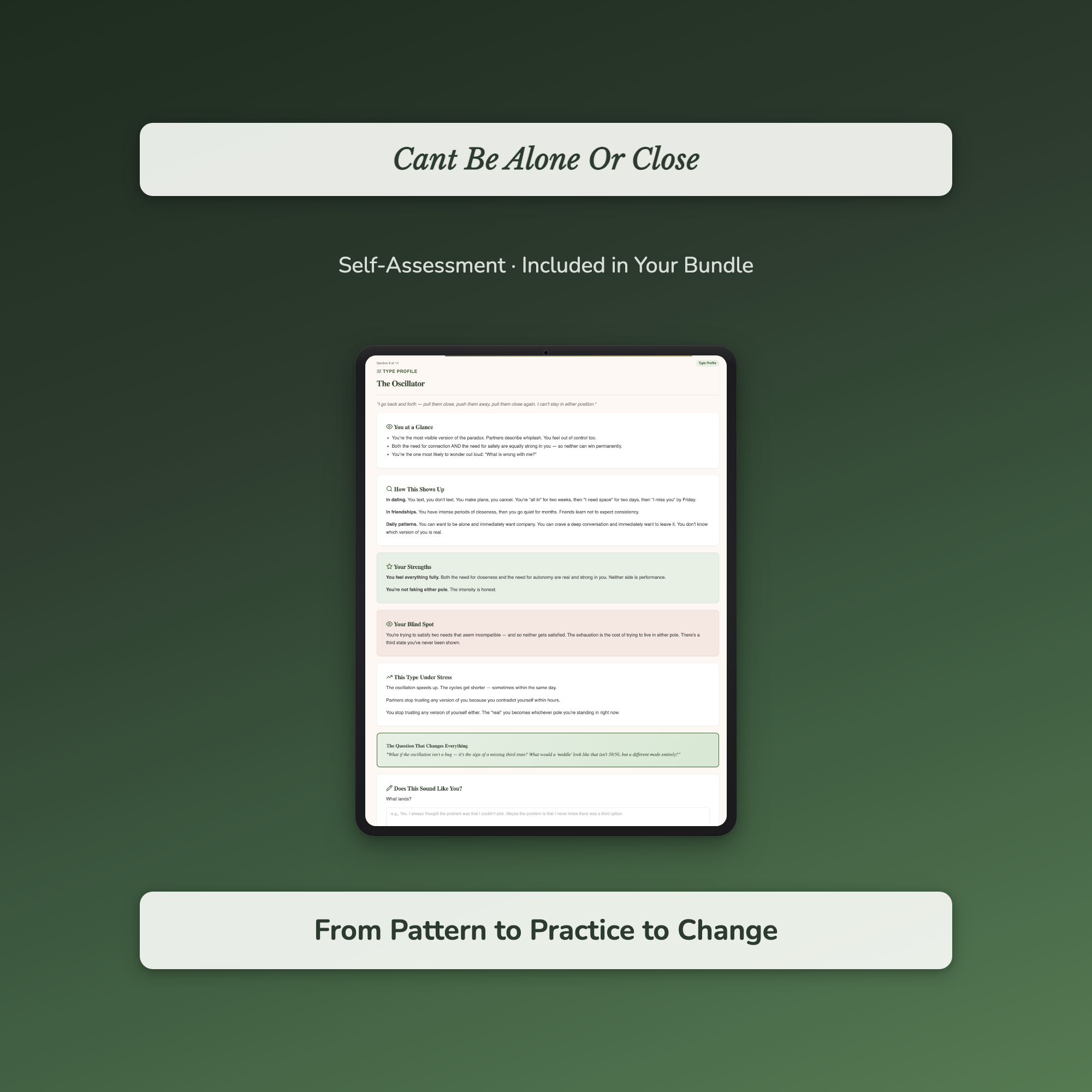 Loneliness Workbook Bundle – Alone in a Full House – Interactive Digital Bundle