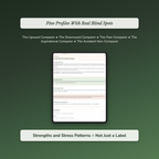 Comparison Type Profile — sample profile or chart