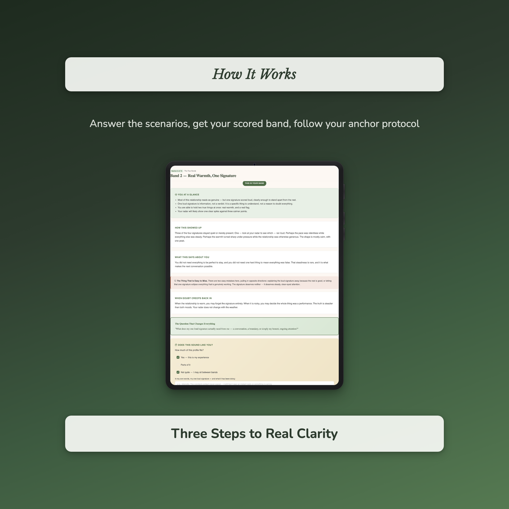 Love Bombing Quiz & Workbook – Was It Love or a Pattern – Interactive Self-Assessment