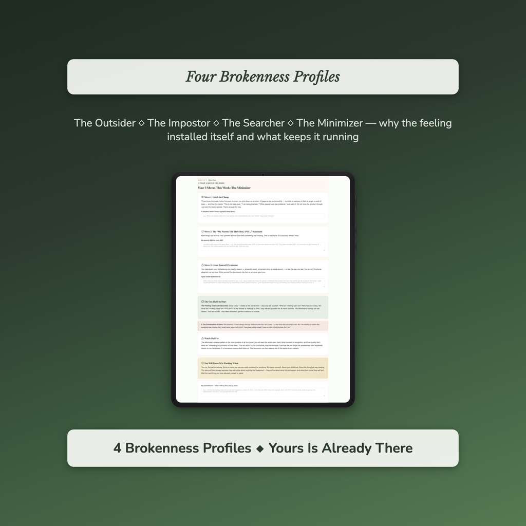 Feeling Broken Profile — sample profile or chart