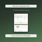 Social Skills Bundle – Charisma Small Talk Communication 9 Tools – Interactive Digital Bundle