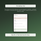 Comparison Workbook & 40-Day Guide — sample profile or chart