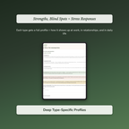 Midlife Clarity Profile — sample profile or chart