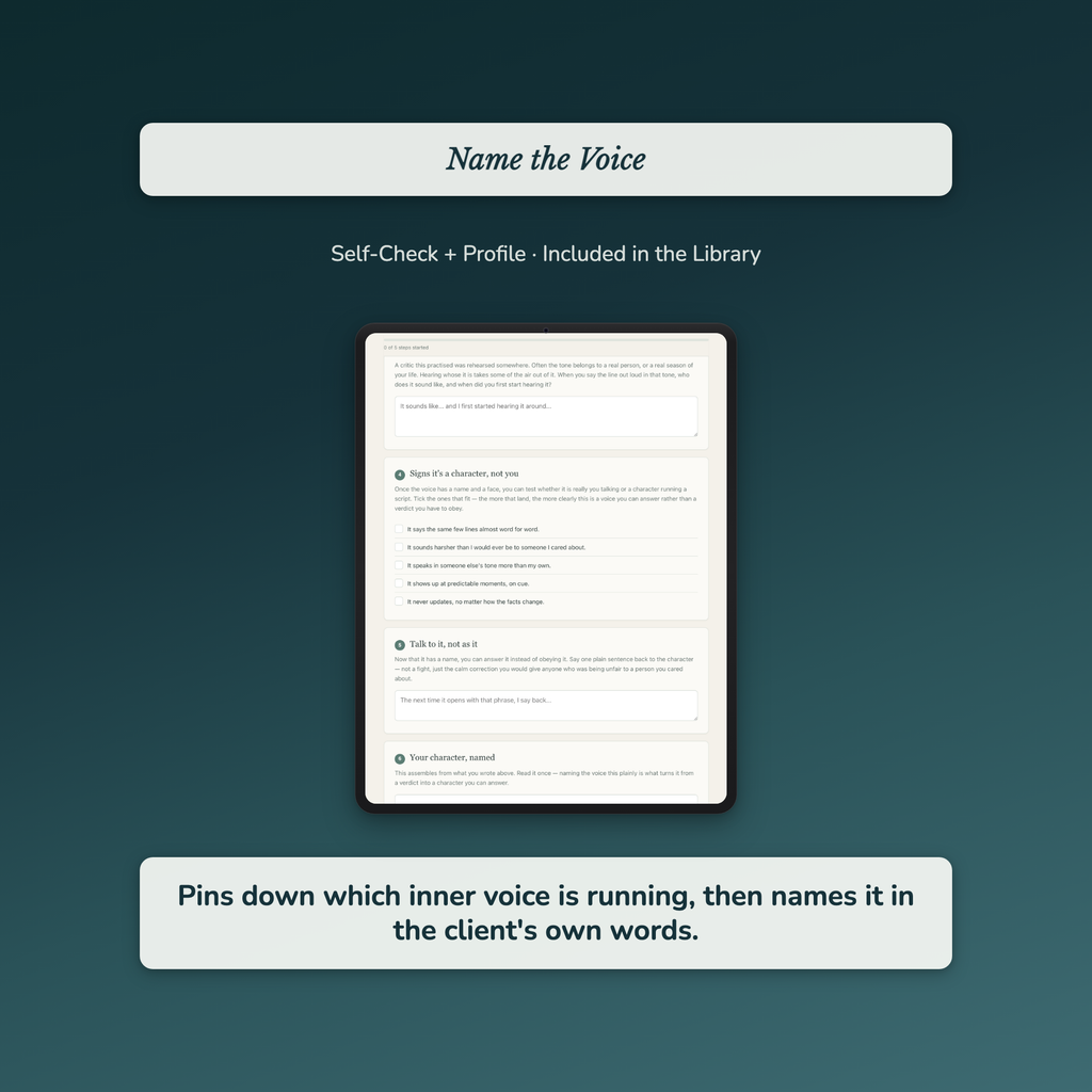 Life Coach Worksheets – 1000+ Interactive Client Tools, Auto-Scoring – Commercial License