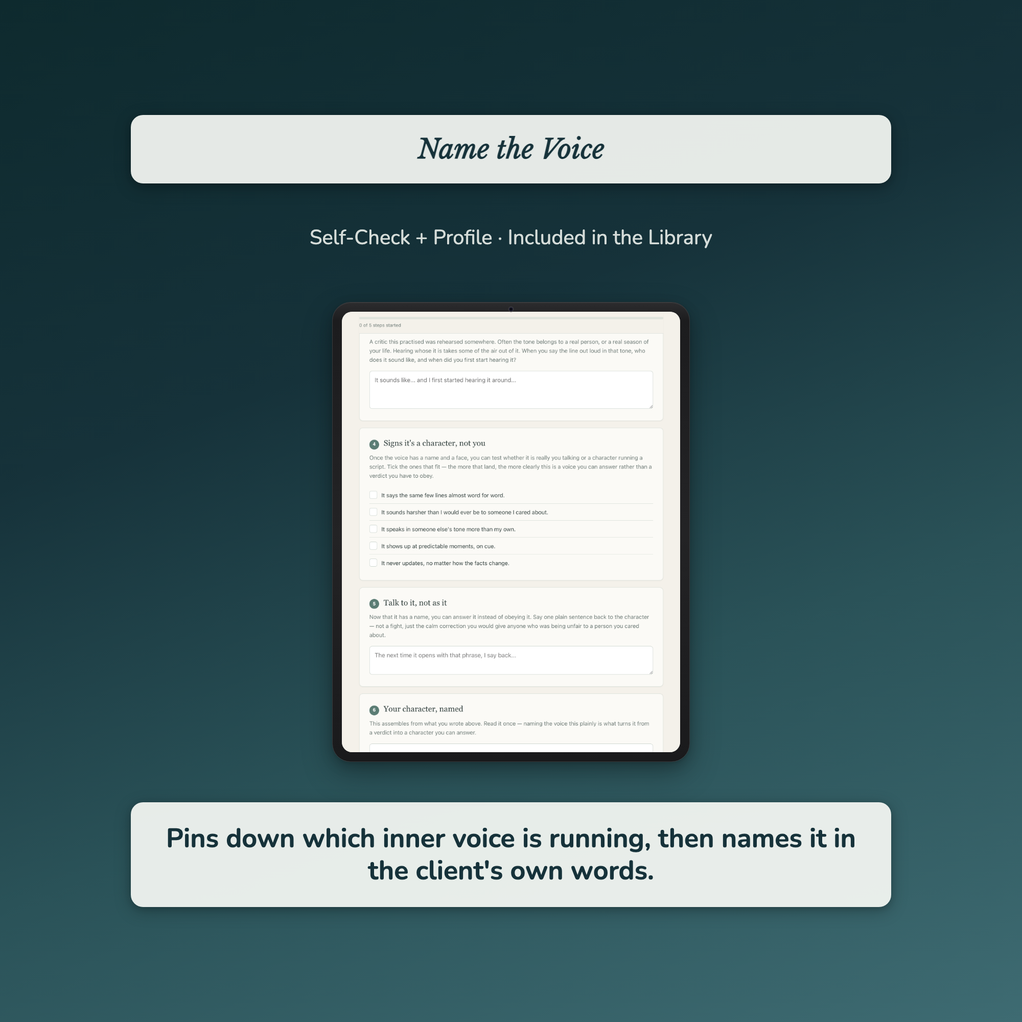 Life Coach Worksheets – 1000+ Interactive Client Tools, Auto-Scoring – Commercial License