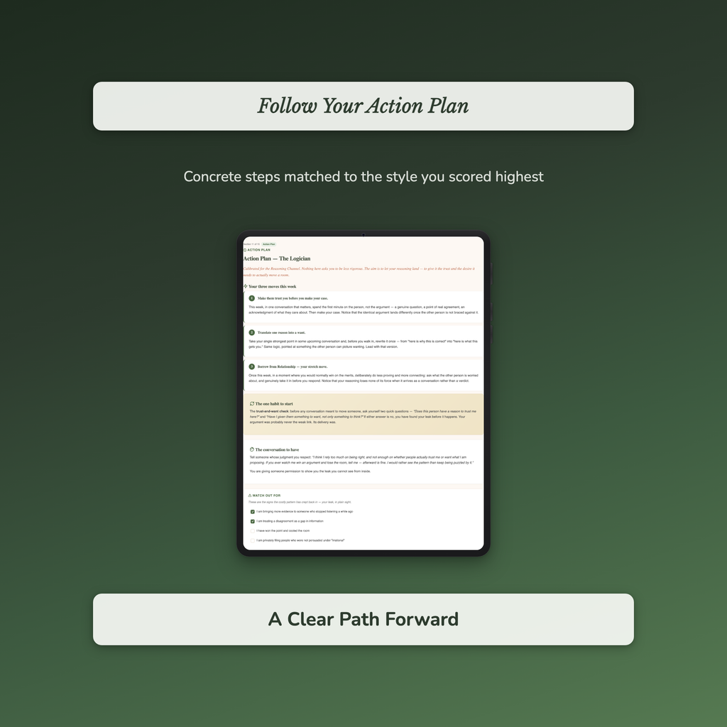 Influence Style Quiz & Workbook – Why Your Ideas Get Lost – Interactive Self-Assessment
