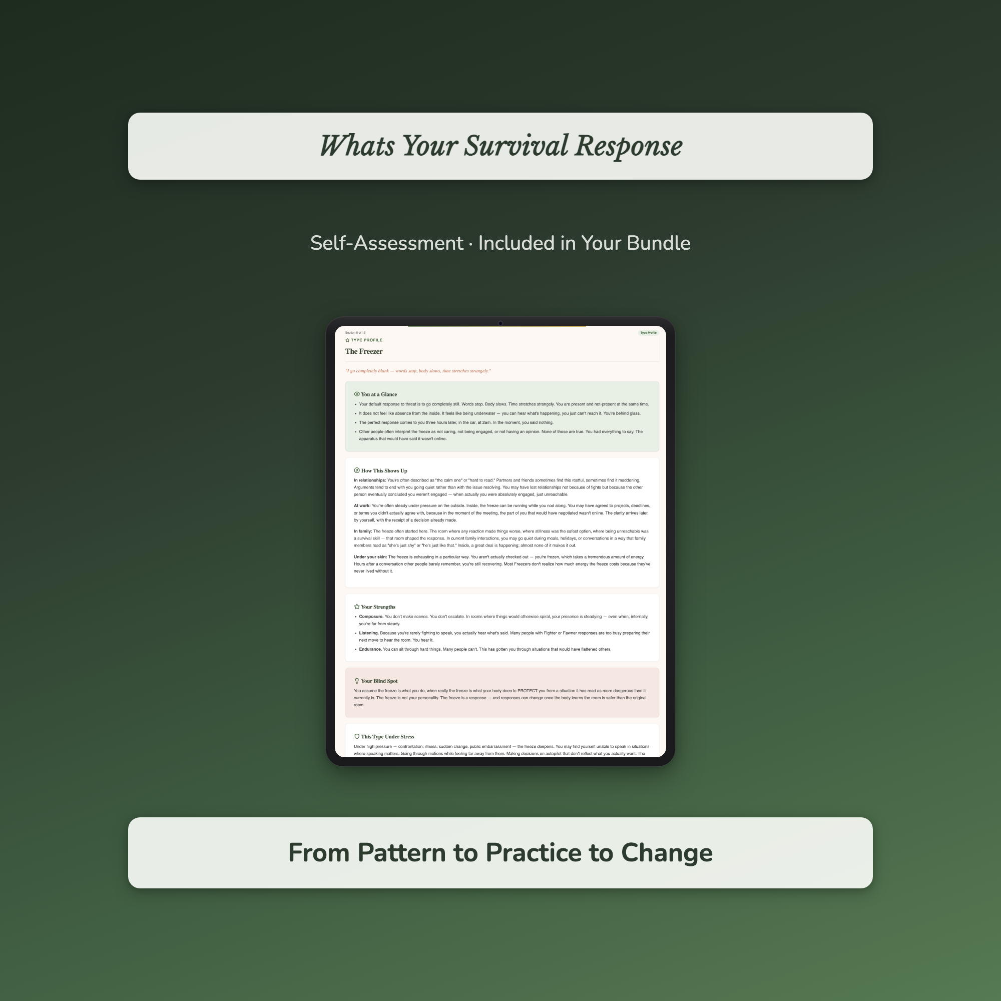 Emotional Numbness Bundle – Why You Feel Nothing Anymore – Interactive Digital Bundle