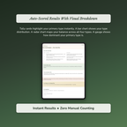 Social Battery Profile — sample profile or chart