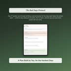 Grief Journal Workbook & 40-Day Guide — sample profile or chart