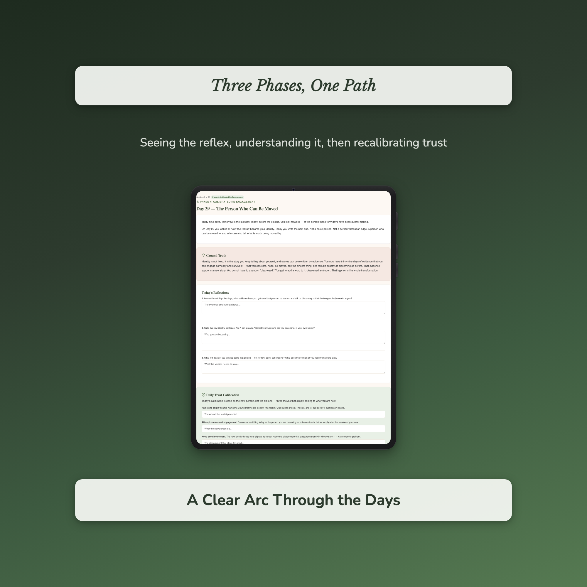 Cynicism Workbook & 40-Day Journal – Trust Again Guide – Interactive Digital Guide