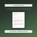Self-Awareness Profile — sample profile or chart