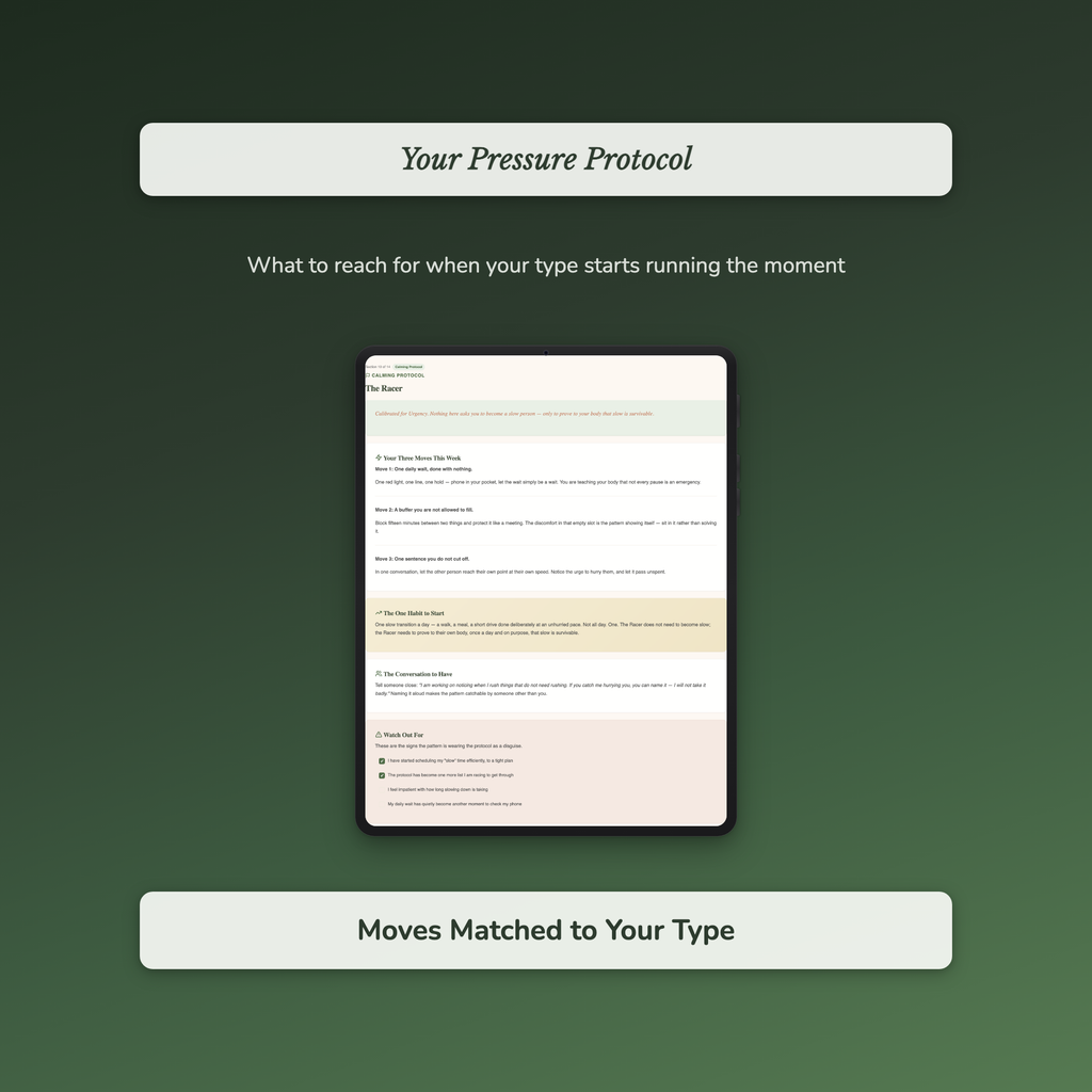 Type A Quiz & Workbook – Which Axis Runs Hottest in You? – Interactive Self-Assessment