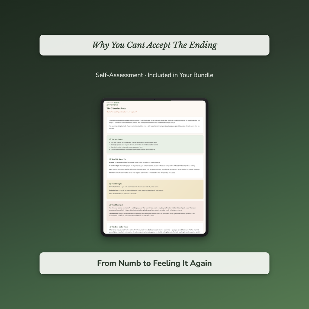 Grief Journal & Guide Bundle – Loss, Divorce & Letting Go – Interactive Digital Bundle