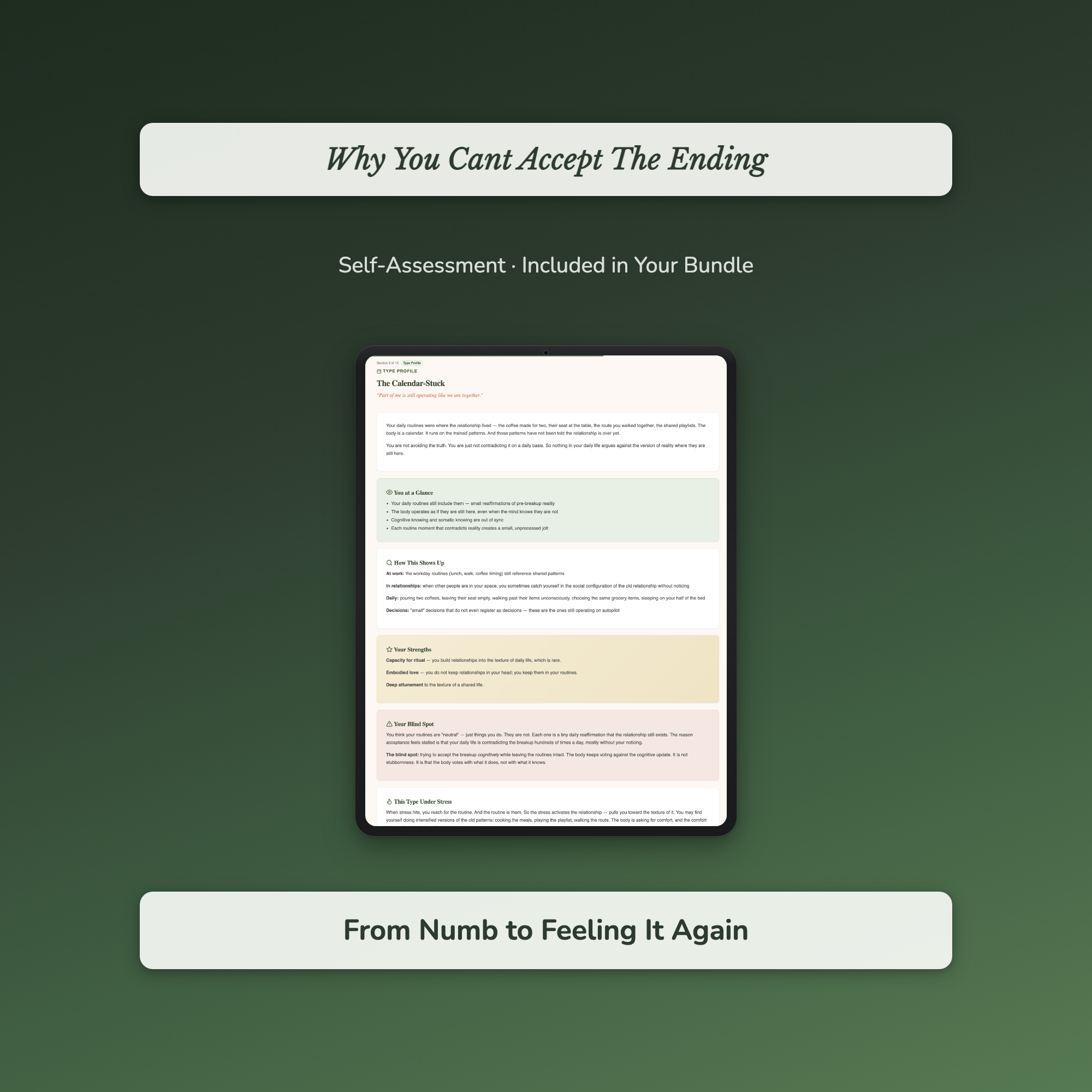 Grief Journal & Guide Bundle – Loss, Divorce & Letting Go – Interactive Digital Bundle