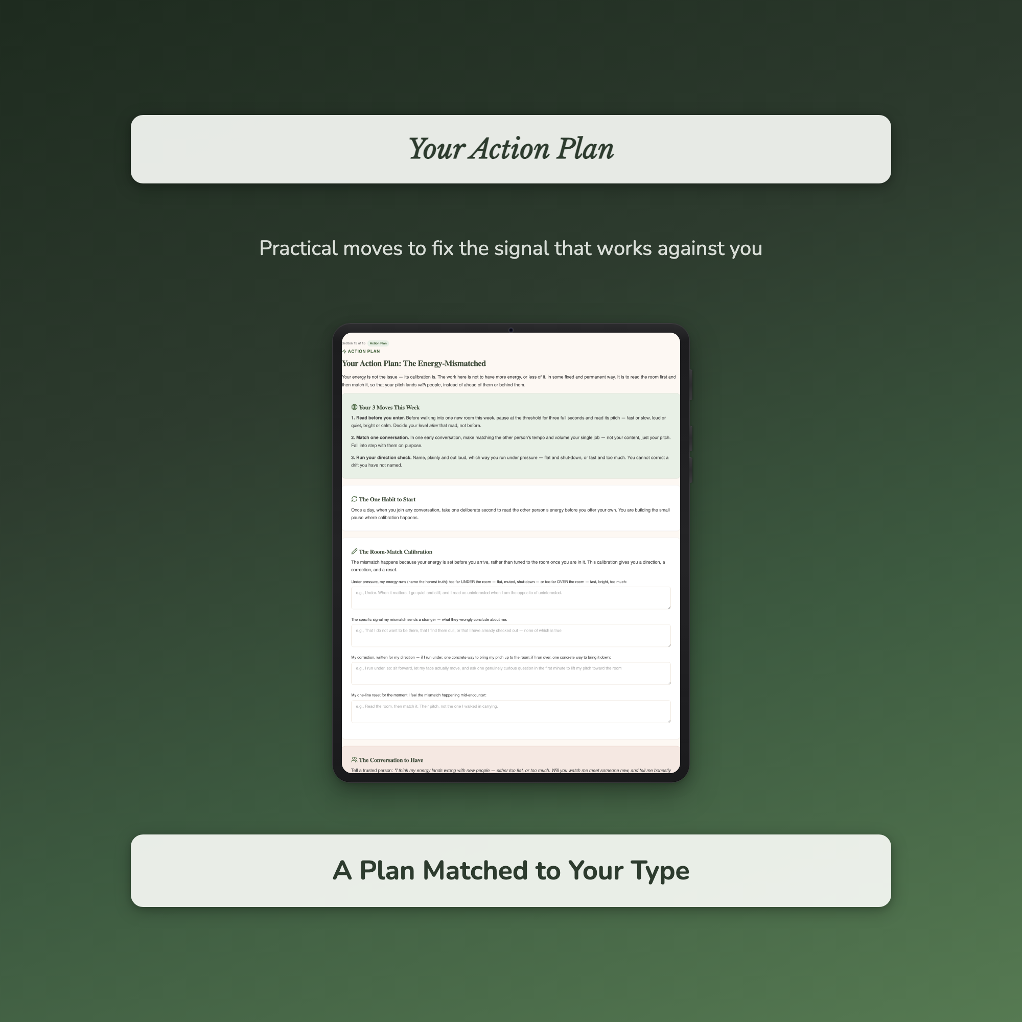 First Impression Quiz & Workbook – How Do You Come Across? – Interactive Self-Assessment