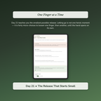 Letting Go Workbook & 40-Day Guide — sample profile or chart